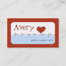 Search for beat business cards heart