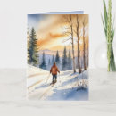 Search for skiing birthday cards Sports