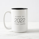 Search for high school graduation mugs Modern minimalist
