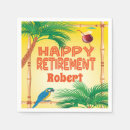 Search for tiki napkins Retirement