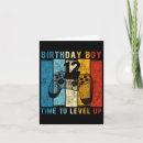 Search for level up birthday cards Nerd