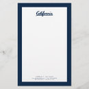 Search for college stationery paper Golden bears