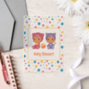 Search for african american twins baby shower invitations For her