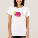 Search for pink rose tshirts Elegant