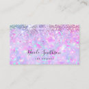 Search for purple glitter business cards Esthetician