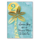 Search for beach table cards Palm tree