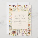 Search for wildflower save the dates Garden