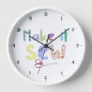 Search for sewing clocks Diy