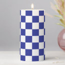 Search for black and white checkered candles Abstract