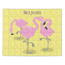 Search for flamingo puzzles Illustration