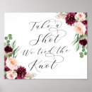 Search for we tied the knot signs Take a shot