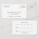 Search for medical business cards Minimalist