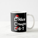 Search for naughty or nice mugs Funny christmas
