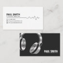 Search for entertainment business cards Dj