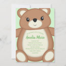 Search for green teddy bear invitations Kids