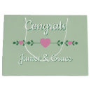 Search for wedding gift bags Green