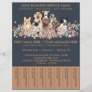 Search for dog walking flyers Dogs