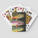 Search for fish playing cards Trout