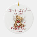 Search for angel baby ornaments In loving memory