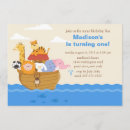 Search for noahs ark birthday invitations Giraffe