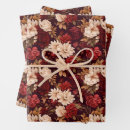 Search for burgundy wrapping paper Bridal shower