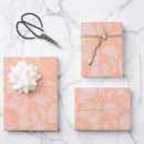 Search for coral wrapping paper Botanical