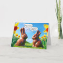 Search for funny chocolate bunny easter cards Cute
