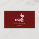 Search for sommelier business cards Elegant