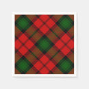 Search for scottish tartan napkins Red