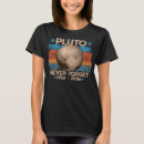 Search for pluto never forget tshirts Classic