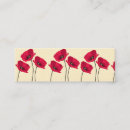Search for poppy business cards Cute