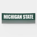 Search for michigan state university banners Go green