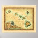 Search for hawaii map posters Oahu