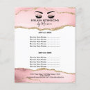 Search for eyelash extensions flyers Cosmetics