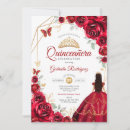 Search for red dress quinceanera invitations Butterflies