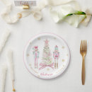 Search for pink christmas plates Watercolor