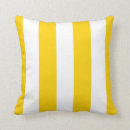 Search for yellow and white striped pillows Stripes