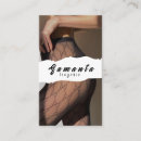 Search for lingerie business cards Girly