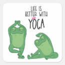 Search for yoga stickers Namaste