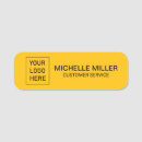 Search for yellow name tags Business