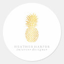 Search for pineapple stickers Gold