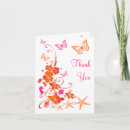 Search for butterfly wedding thank you cards Floral