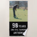 Search for golfer beach towels Par