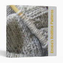 Search for knitting patterns binders Organizer