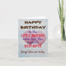 Search for wishes for brother birthday cards Funny