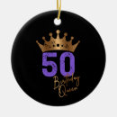 Search for 50th birthday ornaments Fiftieth