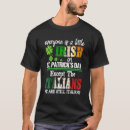 Search for irish italian tshirts Except