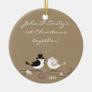 Search for bride and groom ornaments Birds