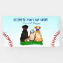 Search for baseball banners Baby shower