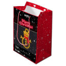 Search for holiday gift bags Snowman